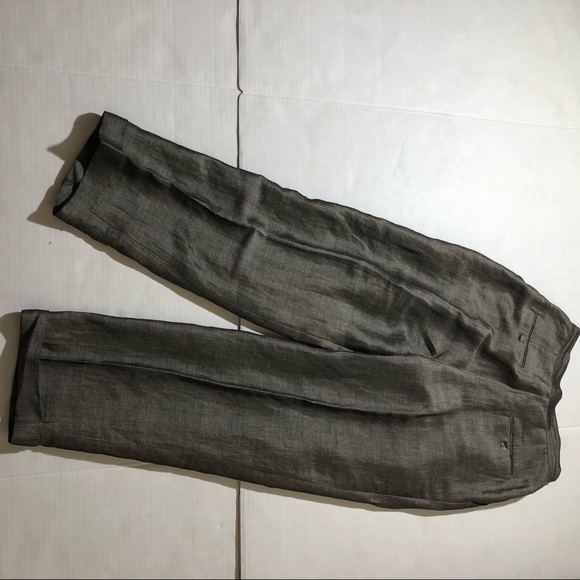 Petite Gray Silver Pants - Picture 5 of 7